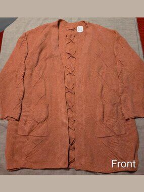 Hippie Rose Pink Knit Sweater